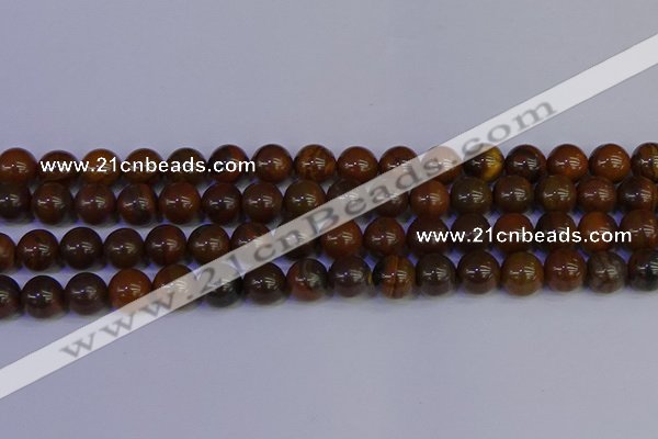 CTE1783 15.5 inches 10mm round yellow iron tiger beads wholesale