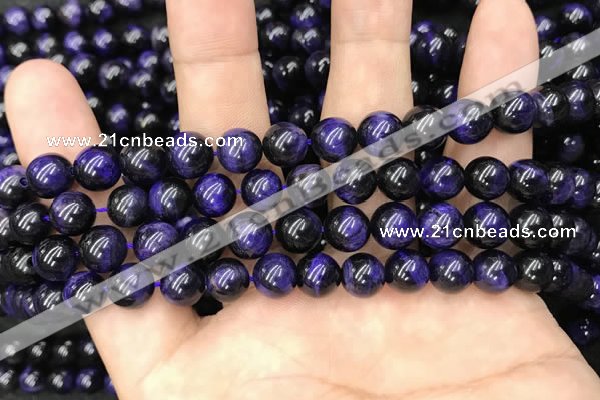 CTE2023 15.5 inches 8mm round purple tiger eye beads wholesale