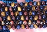 CTE2213 15.5 inches 12mm round colorful tiger eye beads wholesale