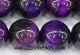 CTE2415 15 inches 10mm round purple tiger eye beads