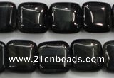CTE70 15.5 inches 15*15mm square blue tiger eye gemstone beads