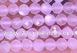 CTG1353 15.5 inches 4mm faceted round white moonstone beads
