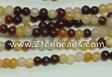 CTG138 15.5 inches 3mm round tiny mookaite gemstone beads wholesale