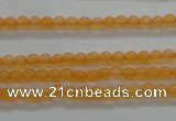 CTG431 15.5 inches 2mm round tiny dyed candy jade beads wholesale
