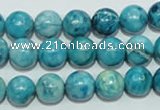 CTJ633 15.5 inches 10mm round dyed blue jasper beads wholesale