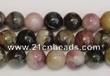 CTO352 15.5 inches 10mm round natural tourmaline gemstone beads