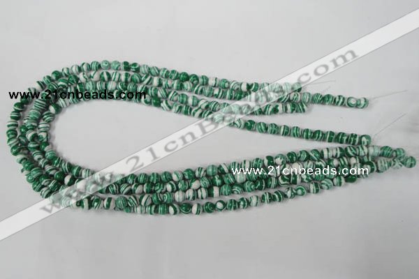 CTU1126 15.5 inches 6mm round synthetic turquoise beads wholesale