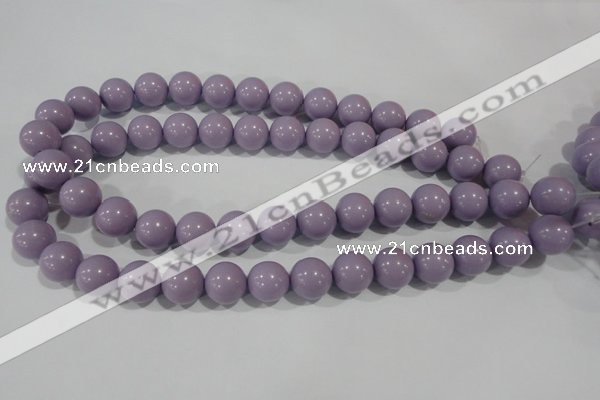 CTU1406 15.5 inches 14mm round synthetic turquoise beads
