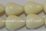CTU1471 15.5 inches 15*20mm teardrop synthetic turquoise beads