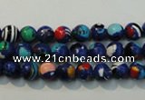 CTU2071 15.5 inches 6mm round synthetic turquoise beads