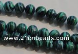 CTU2403 15.5 inches 6mm round synthetic turquoise beads
