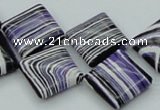 CTU270 16 inches 18*18mm diamond imitation turquoise beads wholesale
