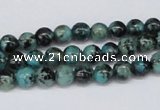CTU426 15.5 inches 6mm round African turquoise beads wholesale