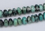 CTU434 15.5 inches 5*8mm rondelle African turquoise beads wholesale