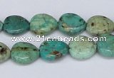 CTU452 15.5 inches 13*13mm heart African turquoise beads wholesale