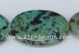 CTU469 15.5 inches 30*40mm oval African turquoise beads wholesale