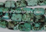 CTU495 15.5 inches 10*14mm rectangle African turquoise beads wholesale
