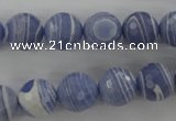 CTU924 15.5 inches 12mm faceted round synthetic turquoise beads