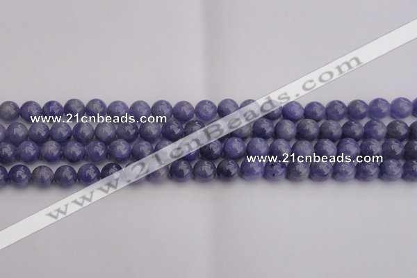 CTZ504 15.5 inches 10mm round natural tanzanite gemstone beads