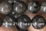 CWJ552 15.5 inches 8mm round coffee wood jasper beads wholesale
