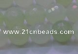 CXJ222 15.5 inches 14mm faceted round New jade beads wholesale