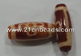 DZI107 14*35mm oval loose Tibetan Agate Dzi Beads wholesale