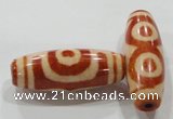DZI118 14*35mm oval loose Tibetan Agate Dzi Beads wholesale