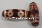 DZI231 2PCS 12*30mm oval loose Tibetan Agate Dzi Beads wholesale