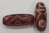 DZI242 14*35mm oval loose Tibetan Agate Dzi Beads wholesale