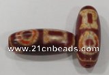 DZI243 14*35mm oval loose Tibetan Agate Dzi Beads wholesale