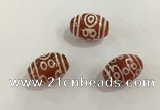 DZI392 10*14mm drum tibetan agate dzi beads wholesale