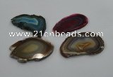 NGP1190 35*50mm - 40*70mm freeform agate gemstone pendants wholesale