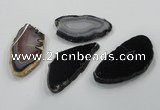 NGP1193 40*60mm - 50*70mm freeform agate gemstone pendants wholesale