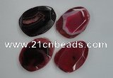 NGP1241 40*50mm - 45*55mm freeform agate gemstone pendants wholesale