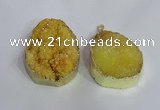 NGP2470 45*55mm - 50*65mm freeform druzy agate pendants wholesale