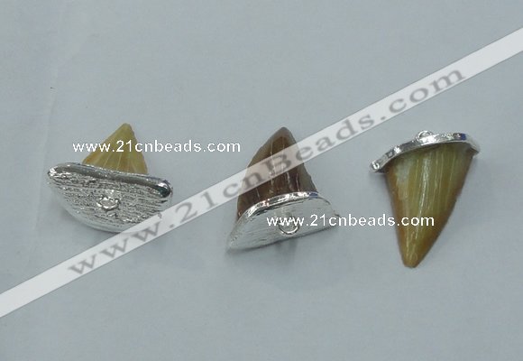 NGP2497 18*20mm - 22*25mm shark teeth pendants wholesale