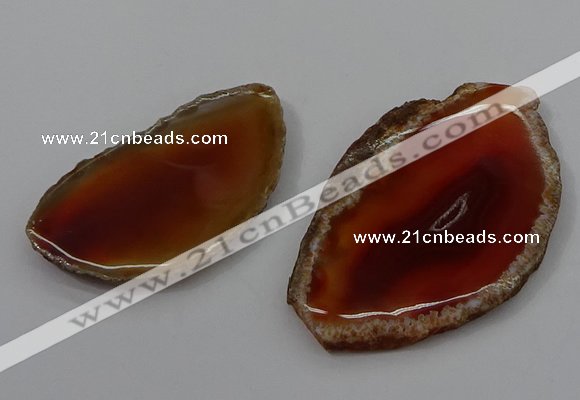 NGP4258 35*50mm - 45*80mm freefrom agate pendants wholesale