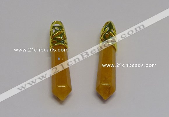 NGP5443 10*65mm sticks red aventurine pendants wholesale