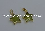 NGP6267 20mm star agate gemstone pendants wholesale