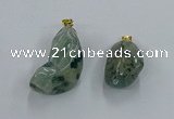 NGP8840 20*25mm - 30*40mm nuggets agate pendants wholesale