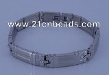 SSB83 8 inches 10mm width 304 stainless steel fashion bracelet