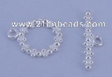 SSC22 5pcs 11mm donut 925 sterling silver toggle clasps
