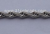 SSN43 19.5 inches 2mm width 304 stainless steel necklace wolesale