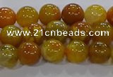 CAA1042 15.5 inches 8mm round dragon veins agate beads wholesale