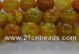 CAA1043 15.5 inches 10mm round dragon veins agate beads wholesale