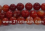 CAA1046 15.5 inches 6mm round dragon veins agate beads wholesale