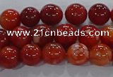 CAA1047 15.5 inches 8mm round dragon veins agate beads wholesale