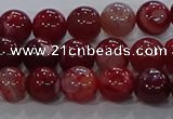 CAA1052 15.5 inches 8mm round dragon veins agate beads wholesale