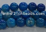 CAA1057 15.5 inches 8mm round dragon veins agate beads wholesale