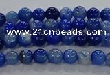 CAA1060 15.5 inches 4mm round dragon veins agate beads wholesale